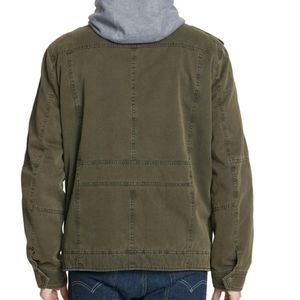 Levi's Men's Washed Cotton Military Jacket